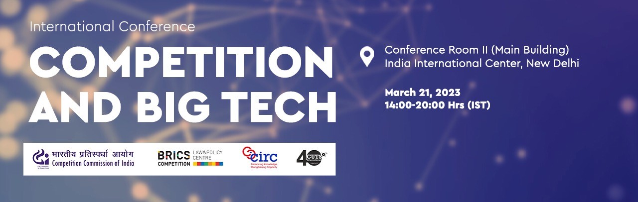 International Conference on Competition and Big Tech 