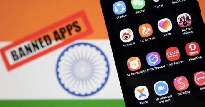 Индия заблокировала 54 китайских приложения из-за угроз безопасности